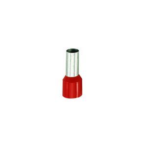 DIN insulated ferrule 1.00mm2-18AWG - Red 8mm