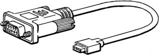 PLUTO PROGRAMMING CABLE TYPE ABB