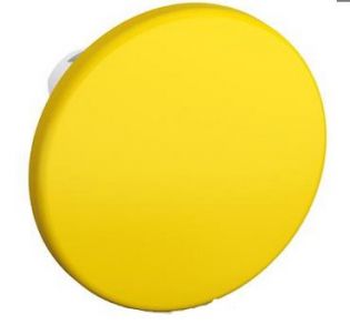 "BOUTON ""COUP DE POING"" 60MM MOM., JAUNE"
