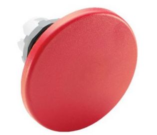 "BOUTON ""COUP DE POING"" 60MM MOM., ROUGE"
