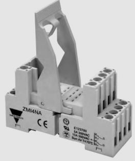 DIN SOCKET FOR RRM002 RELAY